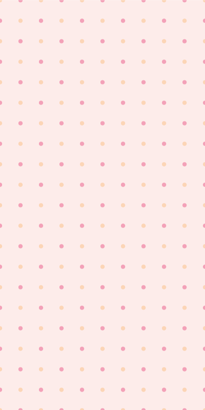 Dywan winylowy do salonu różowe kropki - TenStickers