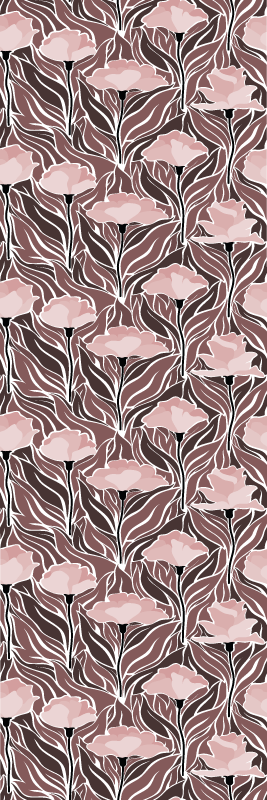 Dywan winylowy do salonu w stylu vintage abstrakcyjnym - TenStickers