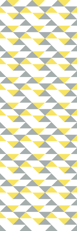 Dywan winylowy do salonu w szarym wzorze pantone - TenStickers