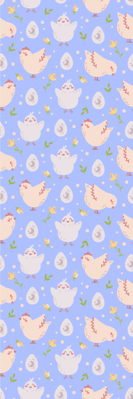 Dywan winylowy do salonu z kurkami dla dzieci - TenStickers