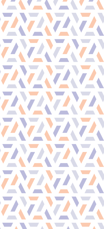Dywan winylowy do salonu w geometryczne linie nordyckie - TenStickers
