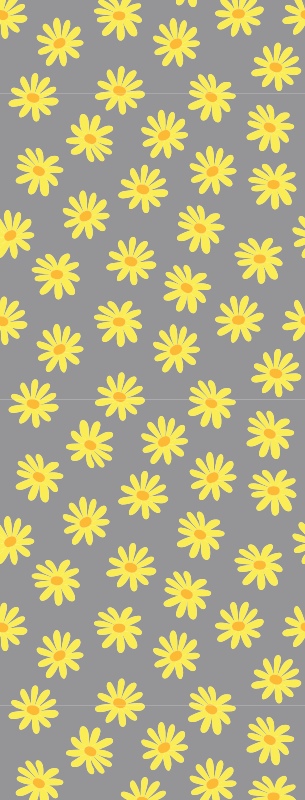 Dywan winylowy do salonu w kolorze calendula - TenStickers