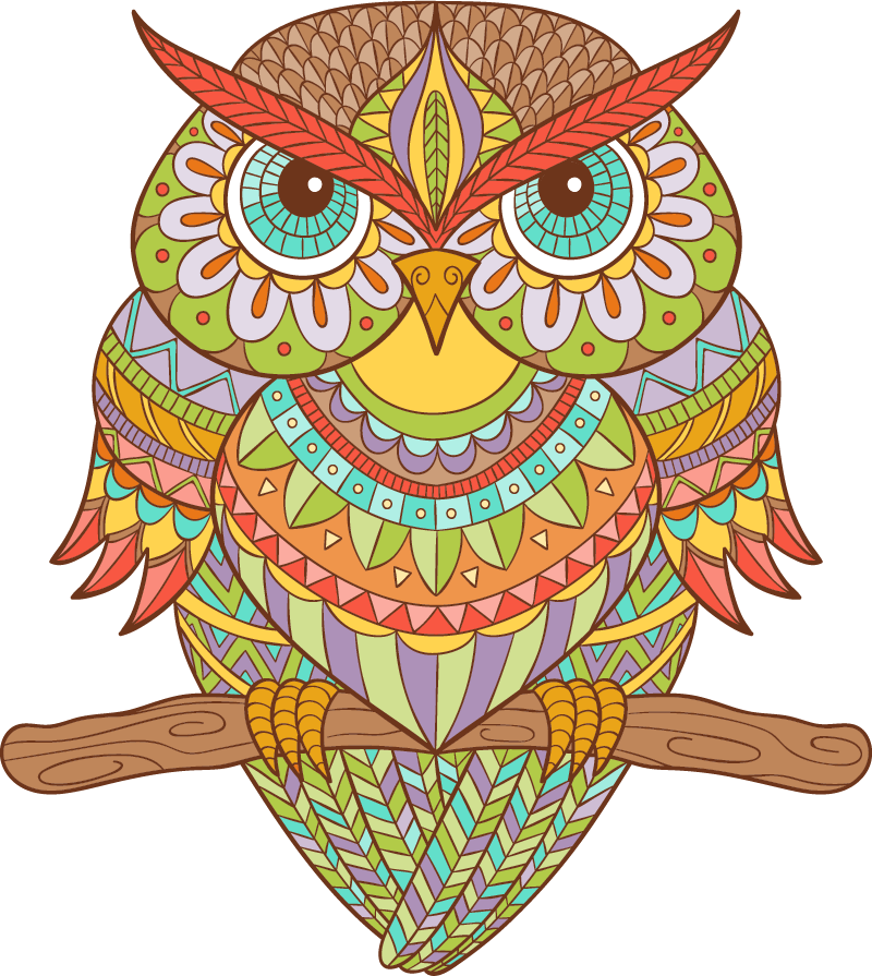 Dywan winylowy do salonu ave huichol - TenStickers