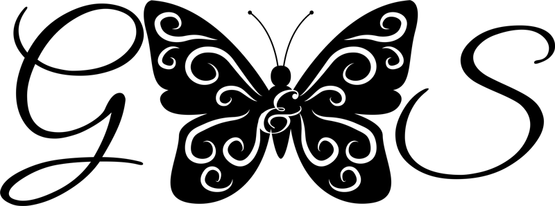 Dywan winylowy do salonu motyl z literami - TenStickers