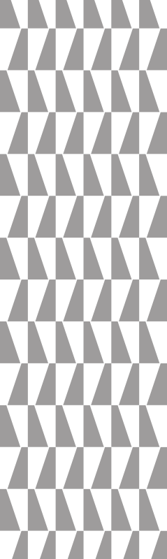 Skandynawski dywan winylowy w szare trójkąty - TenStickers