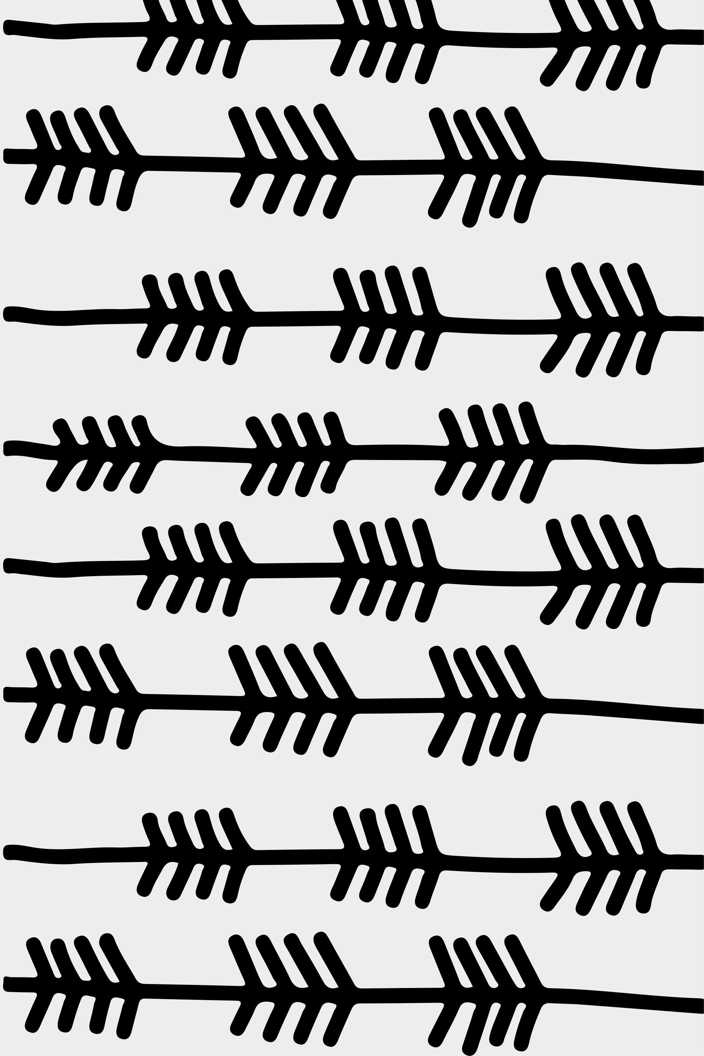 Skandynawski dywan winylowy czarne abstrakcyjne strzały - TenStickers