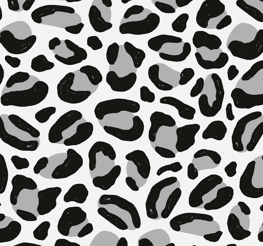 Dywan winylowy zwierzęta w leopardzie futro - TenStickers