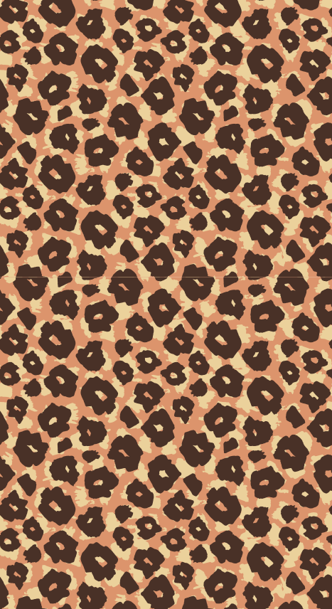 Dywan winylowy zwierzęta imitacja leoparda velvetowa - TenStickers