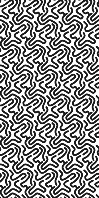 Dywan winylowy tekstura wzór labiryntu - TenStickers