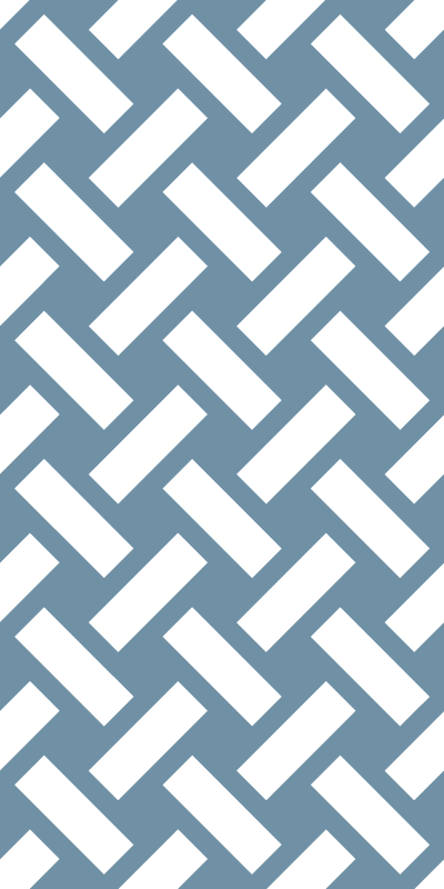 Dywan winylowy tekstura geometryczny niebieski wzór - TenStickers