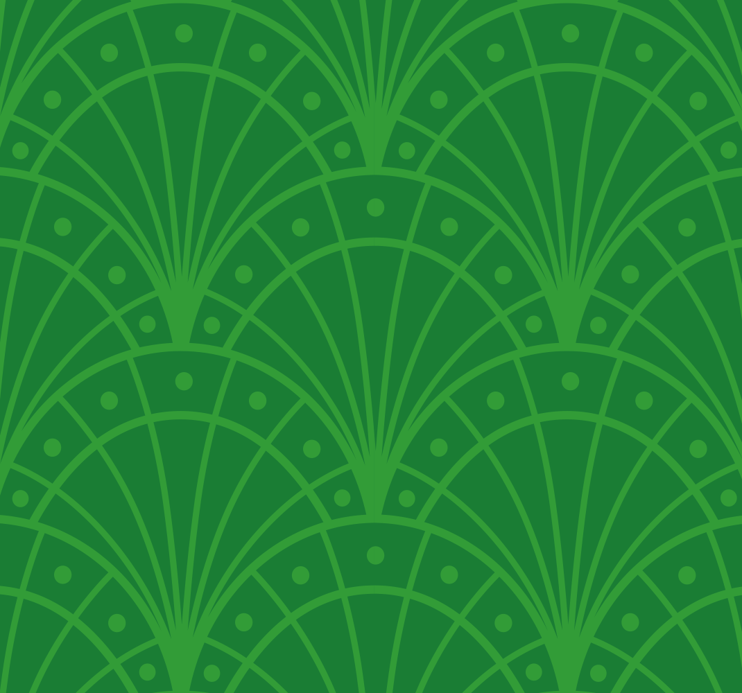 Dywan winylowy retro w stylu art deco - TenStickers
