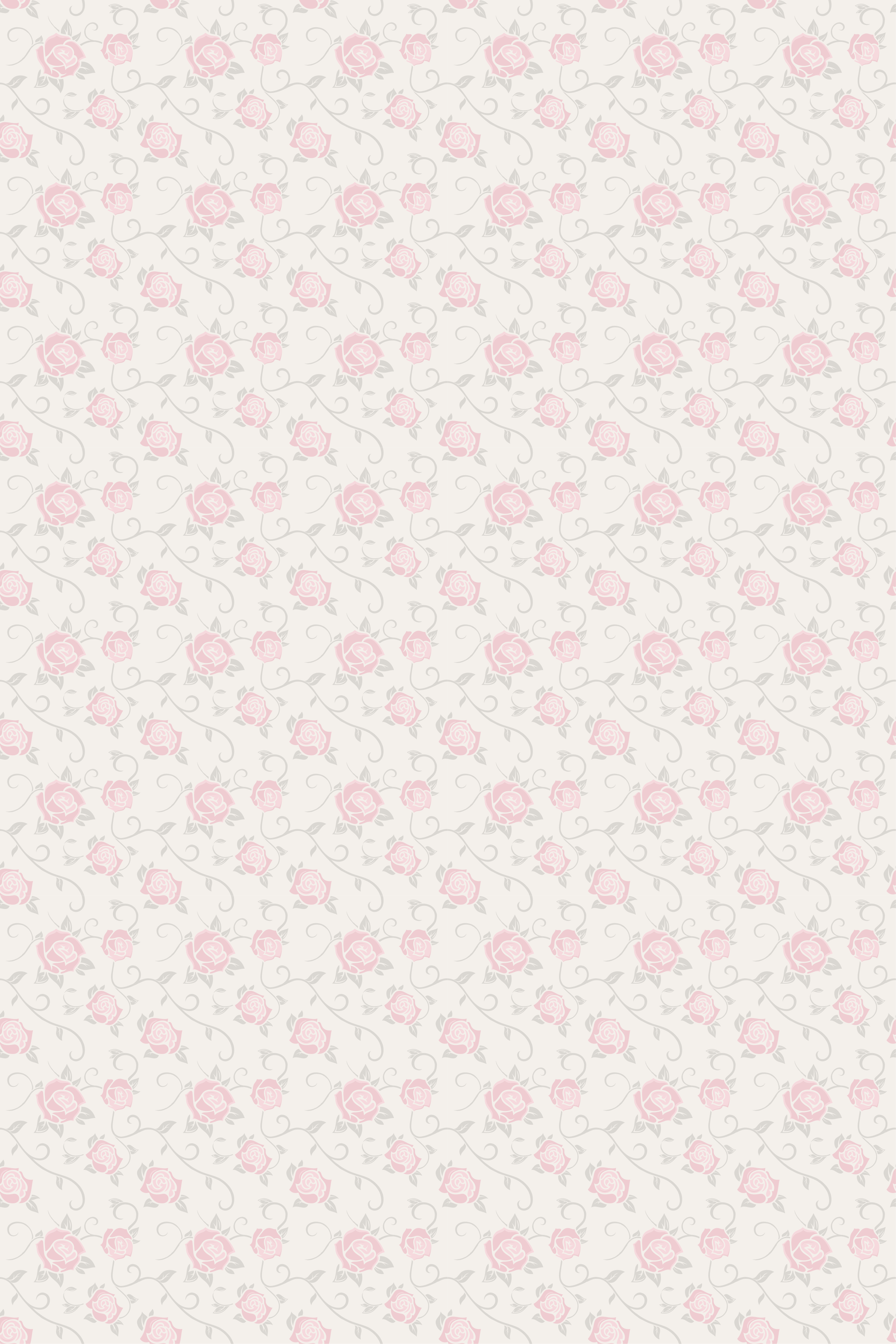 Dywan winylowy retro małe kwiaty w stylu vintage - TenStickers