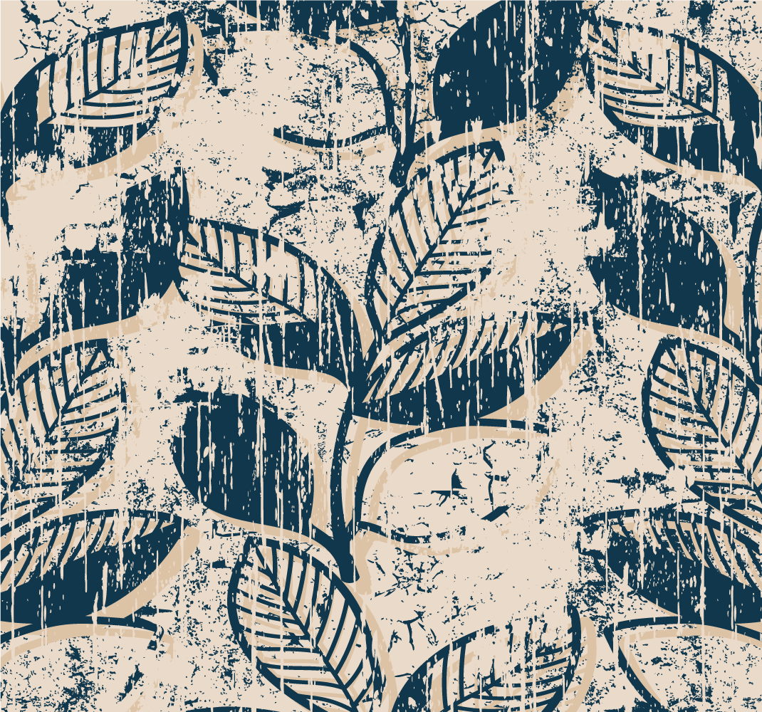 Dywan winylowy retro w stylu vintage grunge - TenStickers