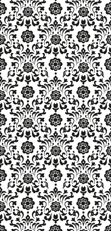 Dywan winylowy retro w stylu damaskowym - TenStickers