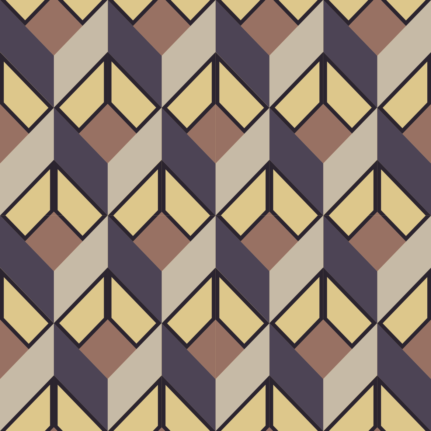 Dywan winylowy retro szary - TenStickers