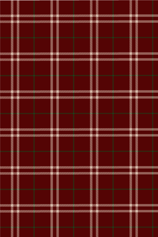 Dywan winylowy retro w kratkę gingham - TenStickers