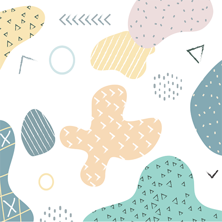 Dywan winylowy wzór geometryczny w stylu grunge - TenStickers