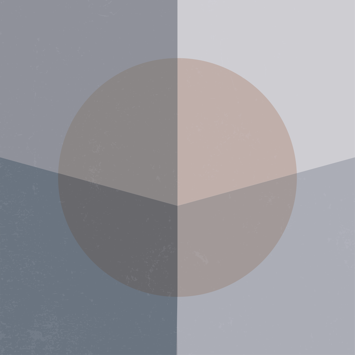 Dywan winylowy wzór geometryczny różowo-szary - TenStickers