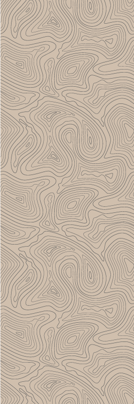 Beżowy dywan winylowy w kolorze taupe topograficznym - TenStickers