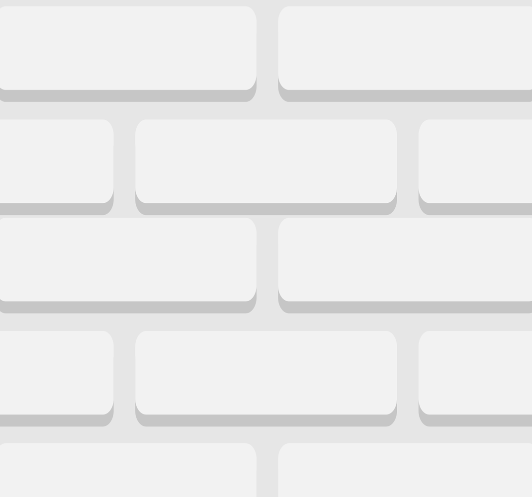 Biały dywan winylowy w białe cegły - TenStickers