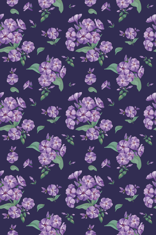 Fioletowy dywan winylowy w kolorze purpurowym - TenStickers