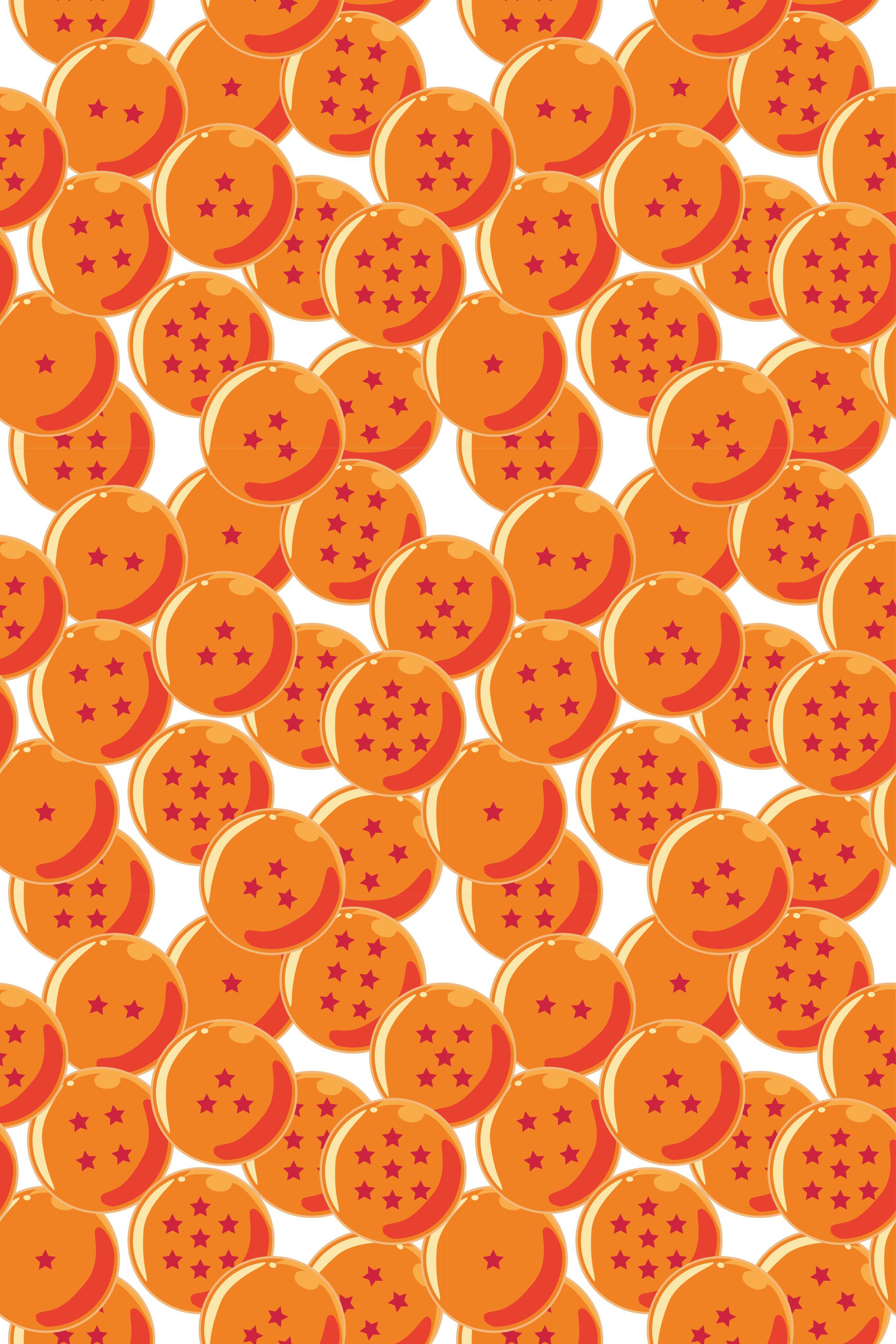 Pomarańczowy dywan winylowy kule smoka - TenStickers