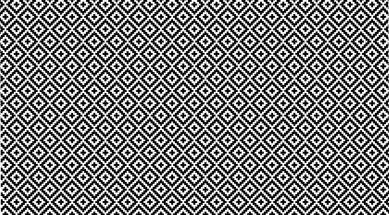 Dywan z winylu kwadratowy etniczny - TenStickers