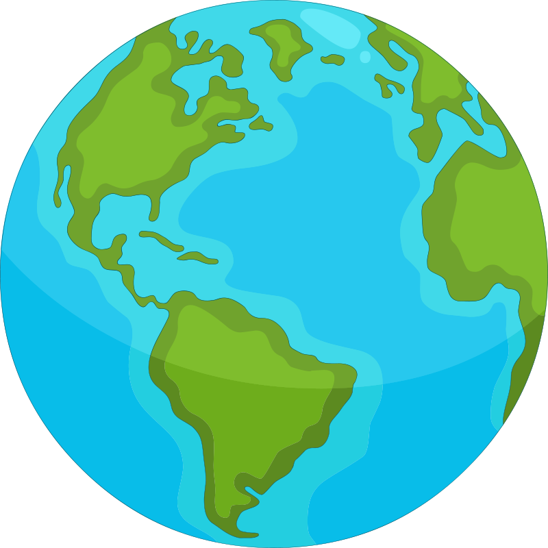 Dywan winylowy globus mapa świata - TenStickers