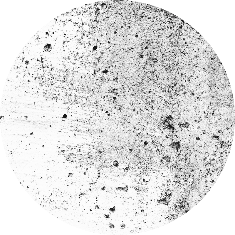 Wyjątkowy okrągły dywan winylowy z efektem cementu - TenStickers