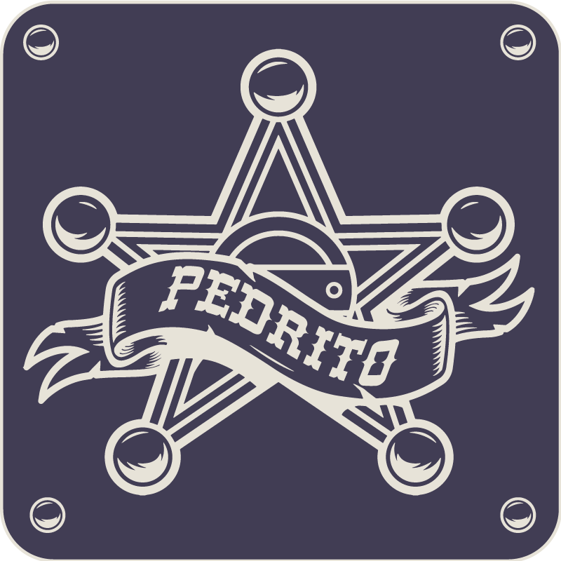 Dywan winylowy z imieniem spersonalizowany emblemat - TenStickers