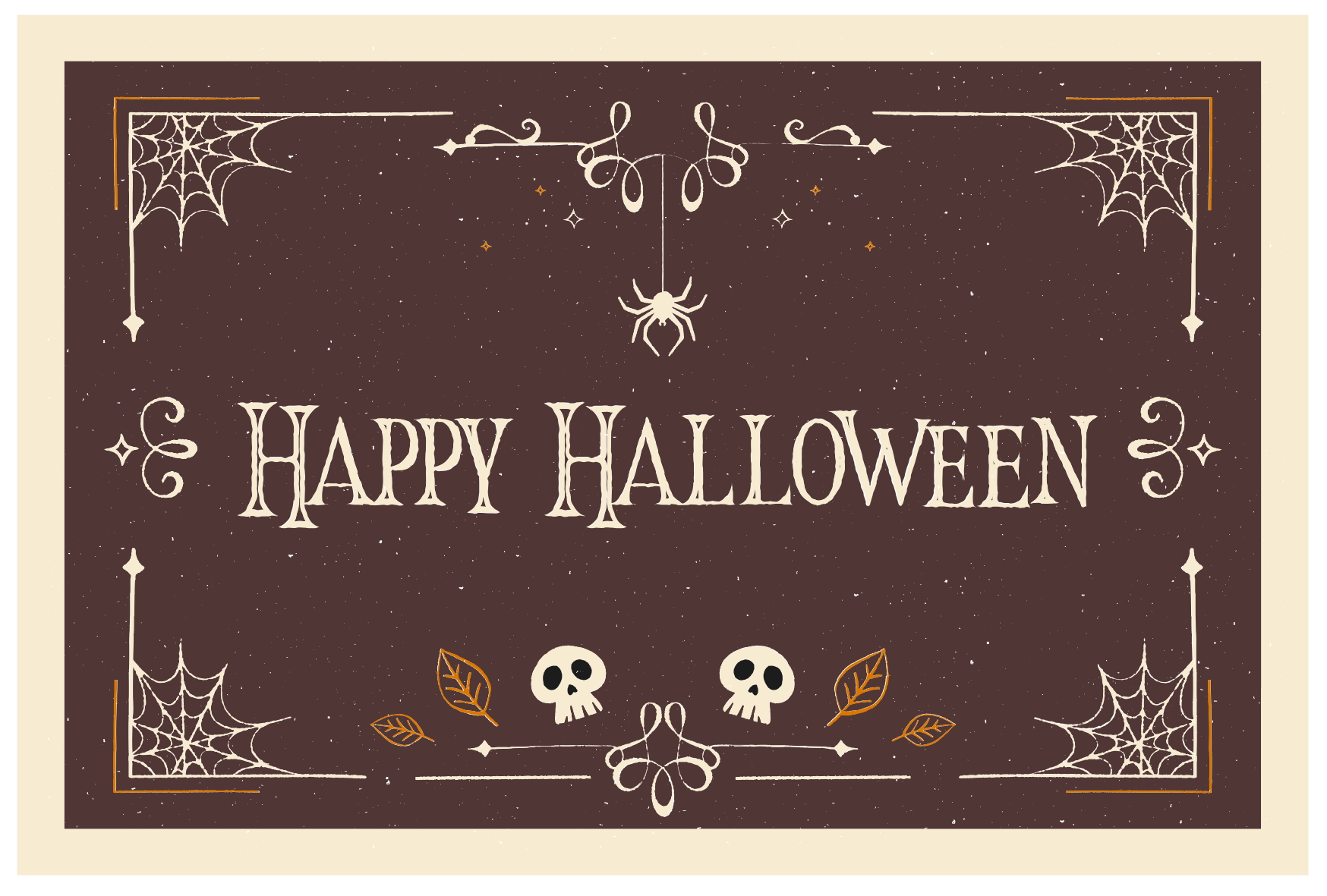 Dywan winylowy na halloween motyw obchodów halloween - TenStickers