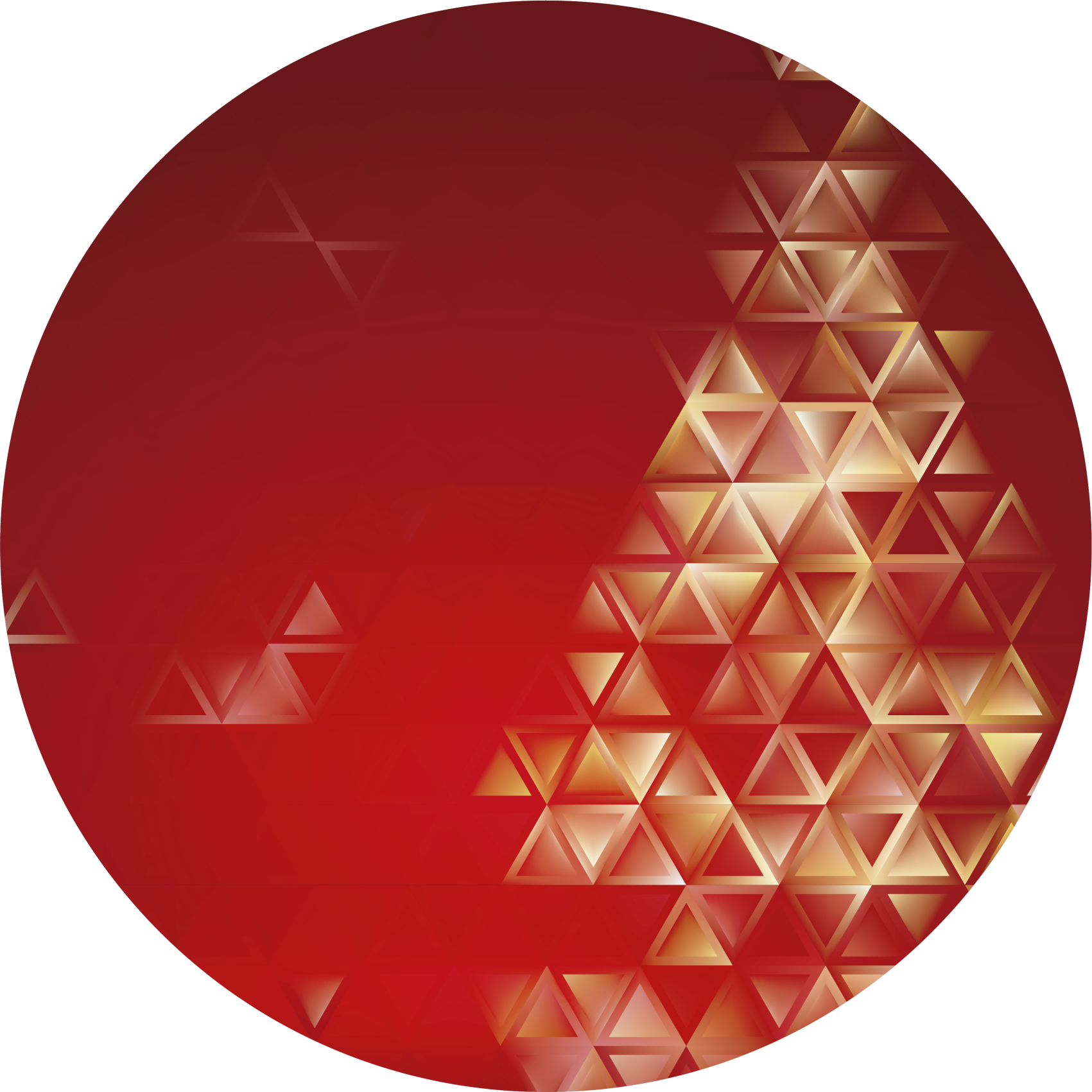 Dywan winylowy wzór geometryczny geometryczna kula ombre - TenStickers