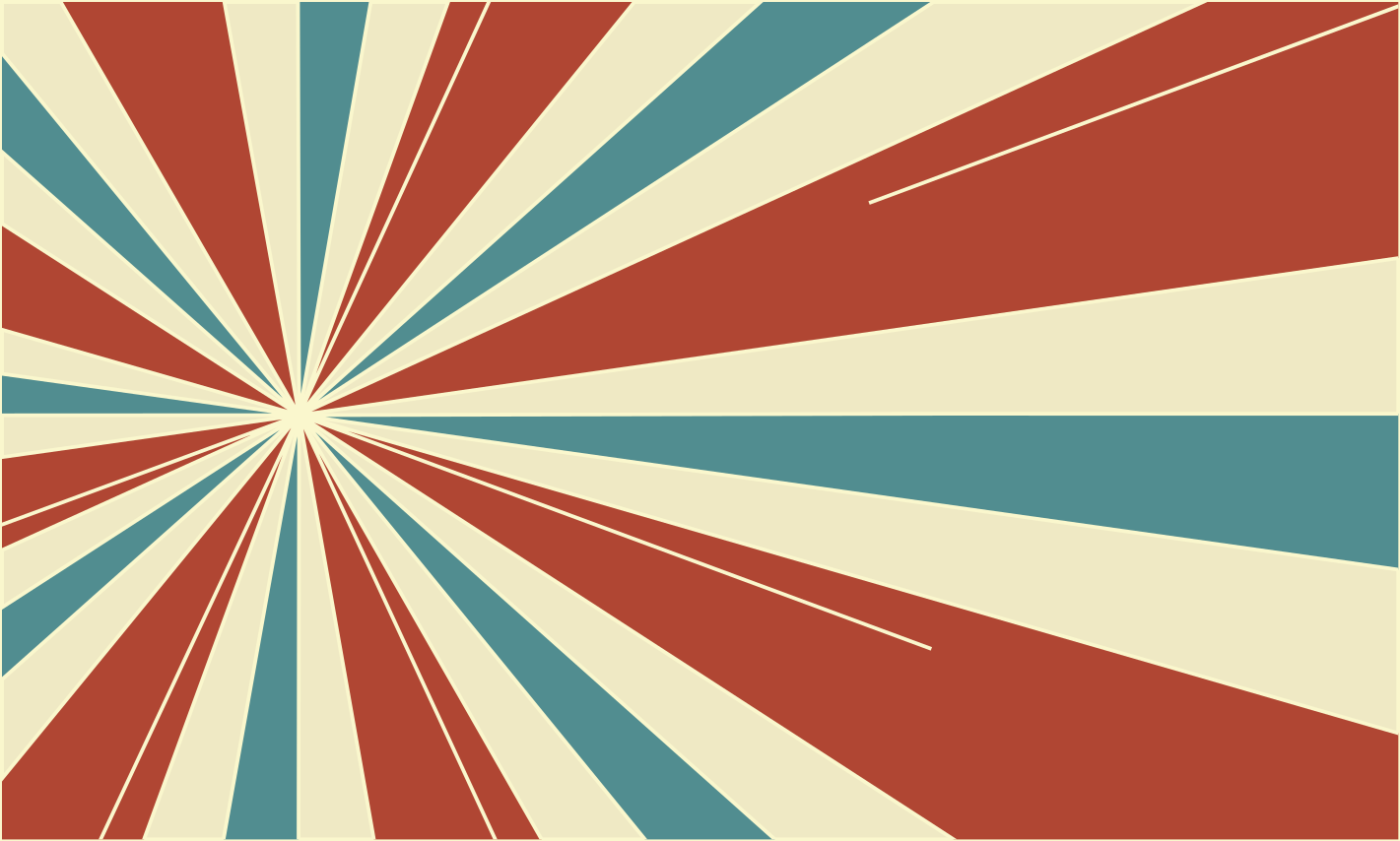 Dywan vintage retro lines - TenStickers