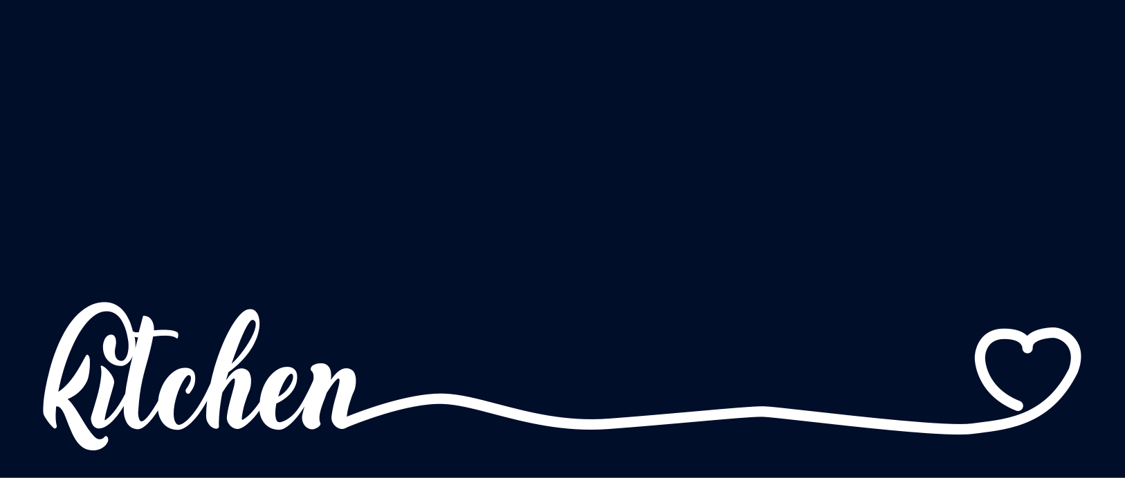 Mata winylowa do kuchni i serca na zamówienie - TenStickers