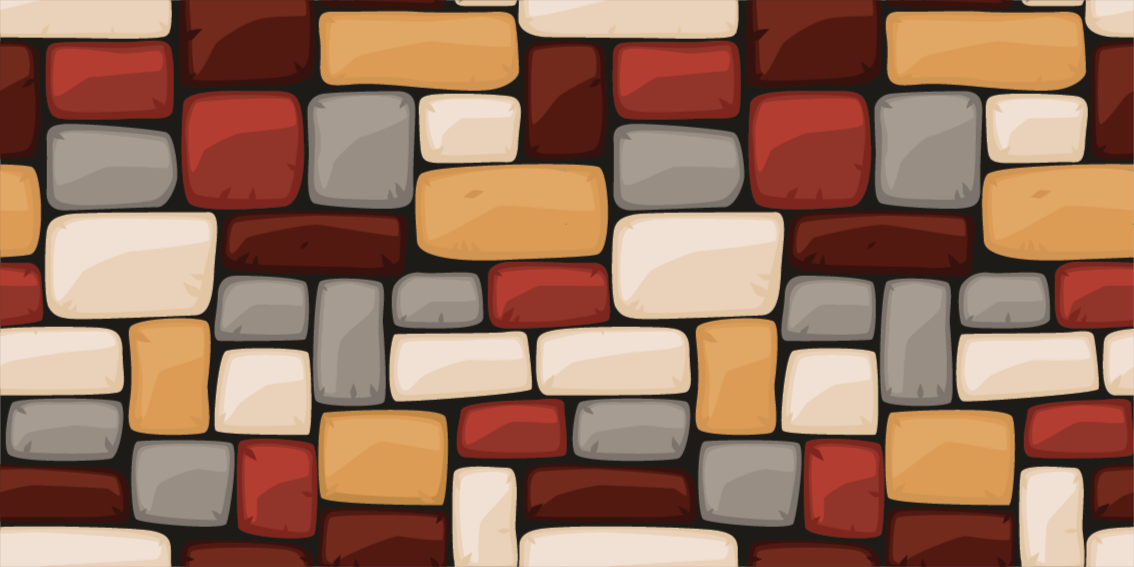 Dywan winylowy tekstura mieszanka tekstur mozaiki - TenStickers