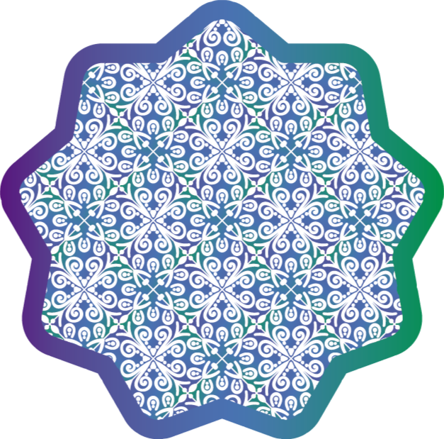 Dywan winylowy płytki skomplikowany projekt płytek - TenStickers