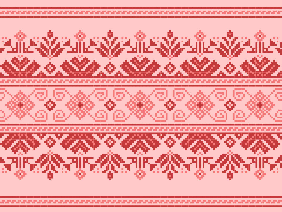 Dywan winylowy etniczny sztuki ludowej - TenStickers