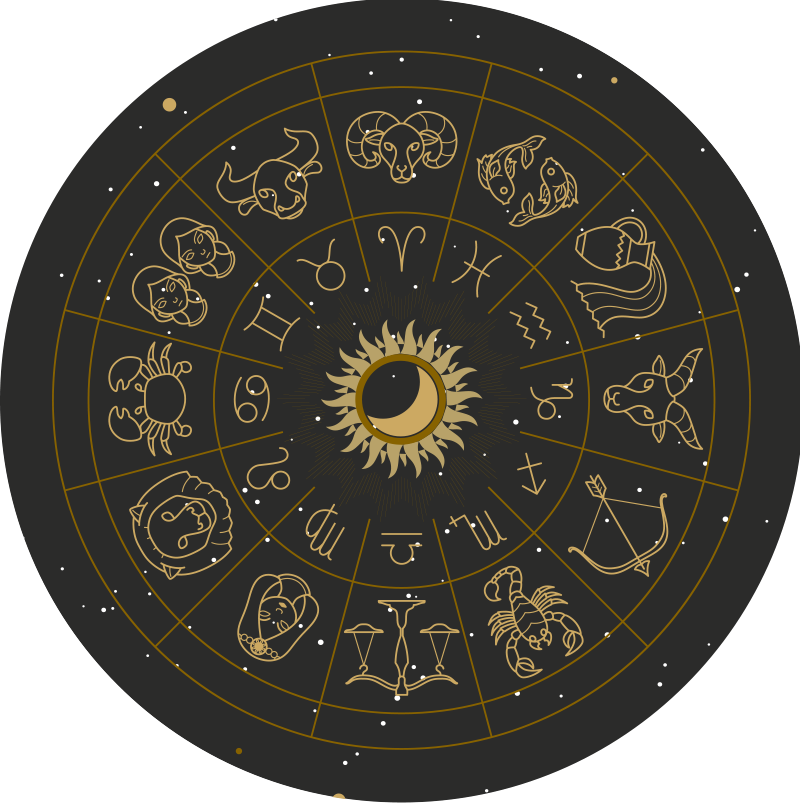 Dywan winylowy Znaki zodiaku - TenStickers