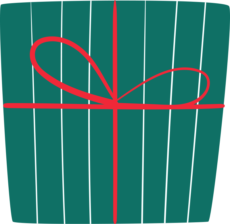 Dywan winylowy w paski zielone czerwone paski - TenStickers