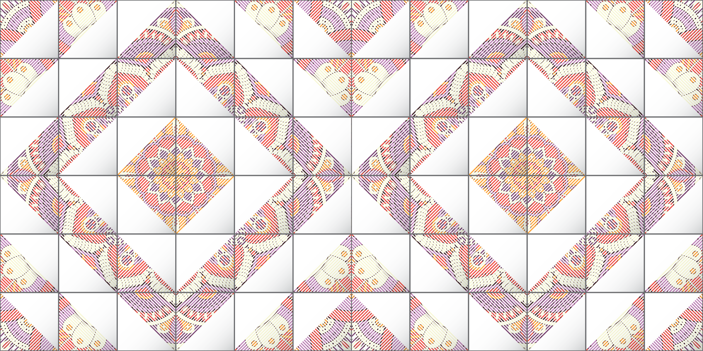 Dywan winylowy Płytki portugalskie - TenStickers