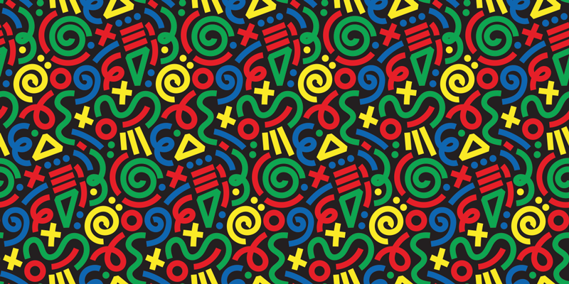 Dywan winylowy z grą żywy wzór układanki - TenStickers