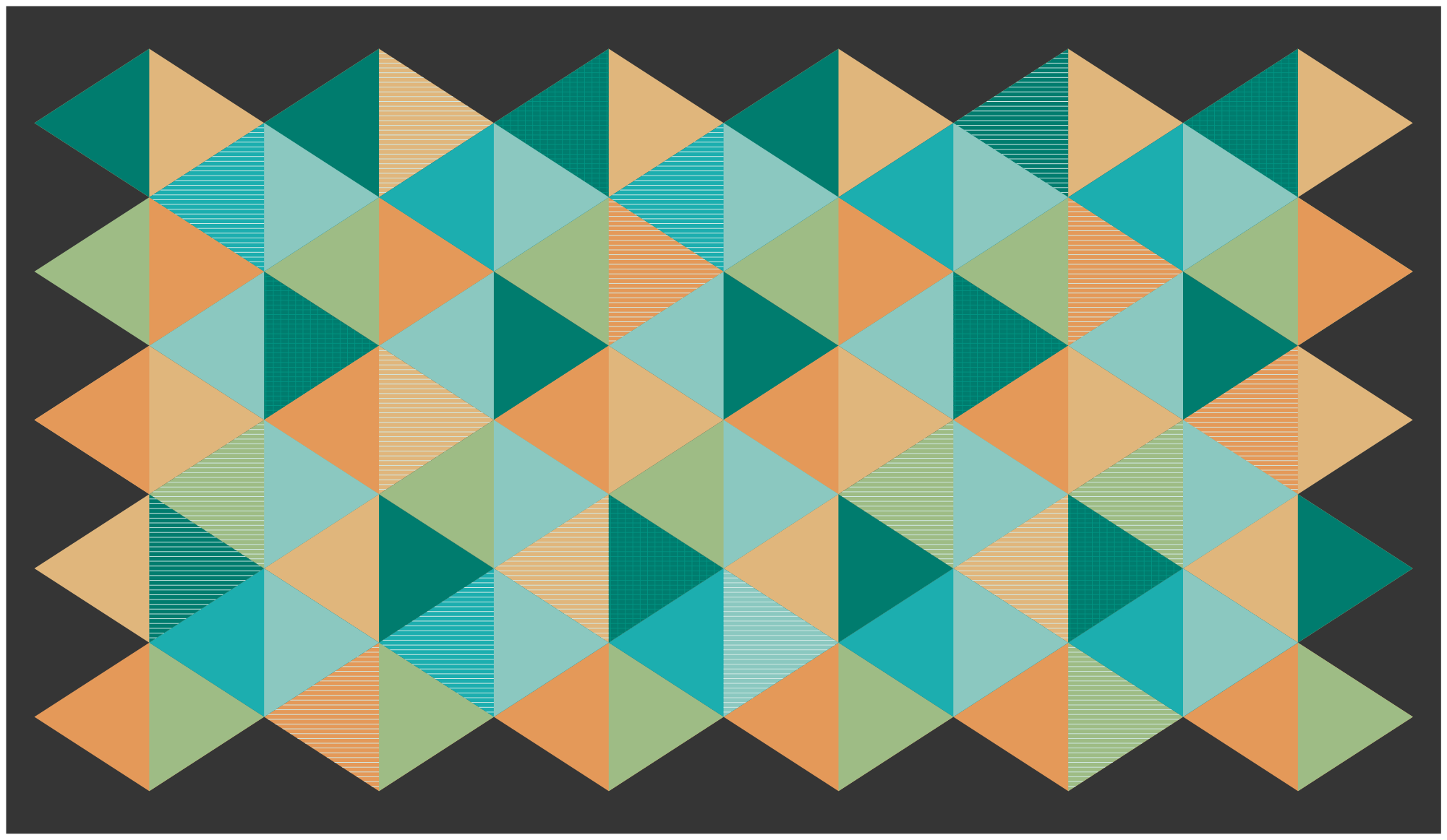 Dywan winylowy z motywem losange - TenStickers