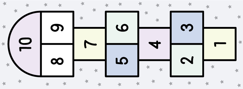 Mata do gry w klasy w stylu nordyckim - TenStickers