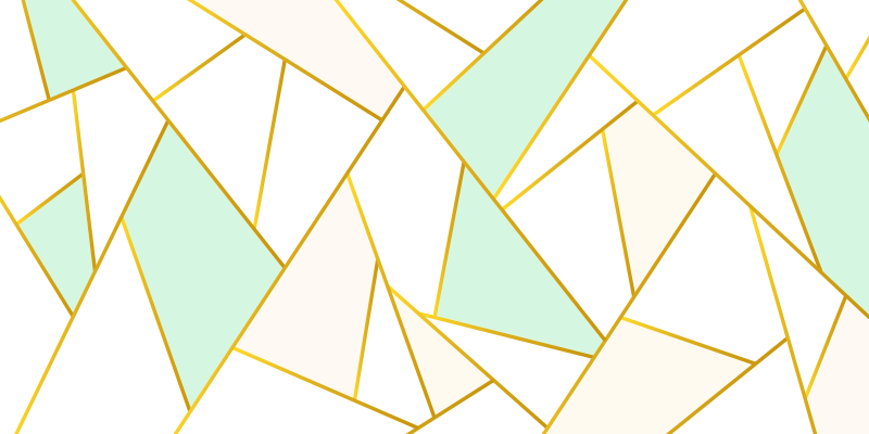 Płytki podłogowe z mozaiki w kolorze miedzi i złota - TenStickers