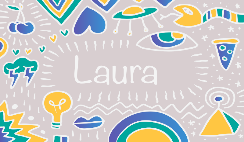 Dywan winylowy z imieniem spersonalizowana mata do zabawy - TenStickers