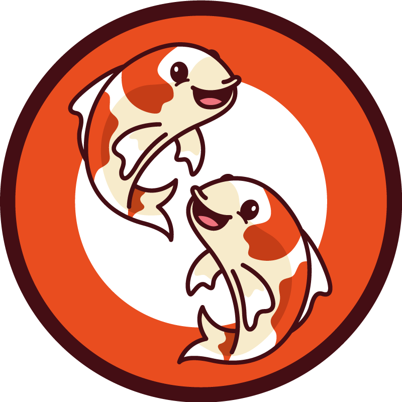 Dywan winylowy z anime koi - TenStickers