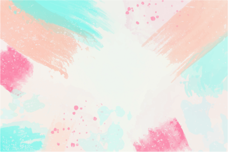 Minimalistyczny dywan winylowy abstrakcyjny plusk koloru - TenStickers