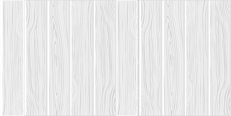 Dywan winylowy biały drewniany - TenStickers