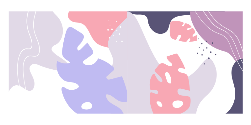 Dywan winylowy tekstura abstrakcyjna monstera - TenStickers