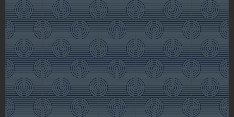 Dywan winylowy wzór geometryczny geometryczne motywy okrągłe - TenStickers